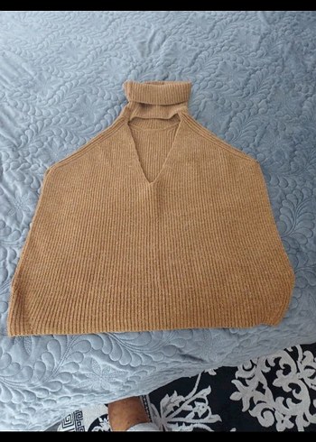 IPEKYOL Kahverengi Yün Balıkçı Yaka Kazak - Görsel 5