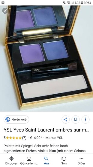 YSL YVES SAINT LAURENT MARKASININ ORJINAL FARI