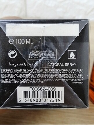 Beden Renk Fahrenheit jelatinli batch kodlu parfüm