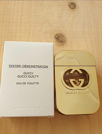 Gucci guilty orijinal tester parfüm
