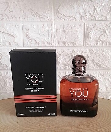 Armani stronger wıth you erkek tester parfüm