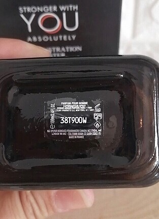 Beden Armani stronger wıth you erkek tester parfüm