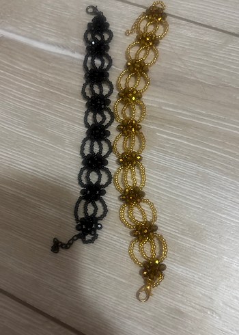 Boncuk İşlemeli Bohem Bileklik - Görsel 2