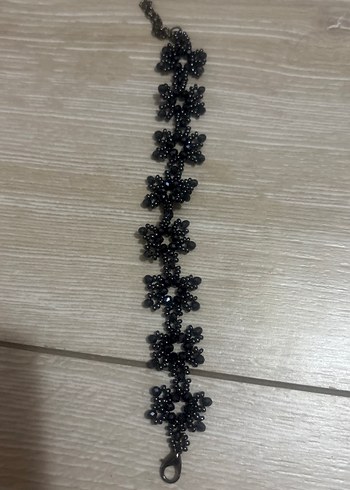 Nakışlı Çok Renkli Boncuklu Kadın Bileklik - Görsel 2