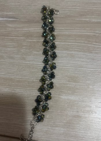 Nakışlı Çok Renkli Boncuklu Kadın Bileklik - Görsel 3