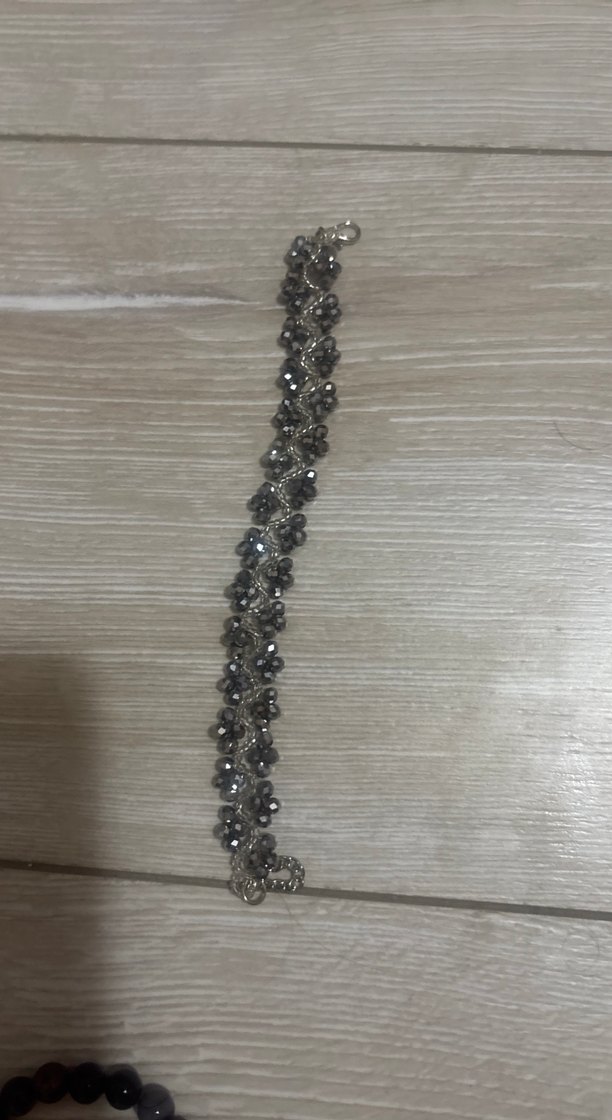 Nakışlı Çok Renkli Boncuklu Kadın Bileklik - Görsel 4