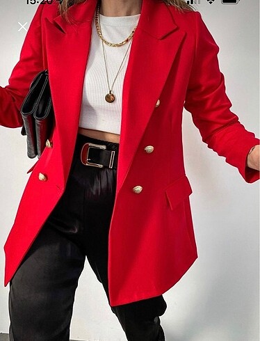 Blazer/ ceket kırmızı