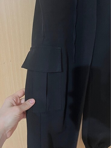 xl Beden siyah Renk Kargo pantolon Moda Gülay