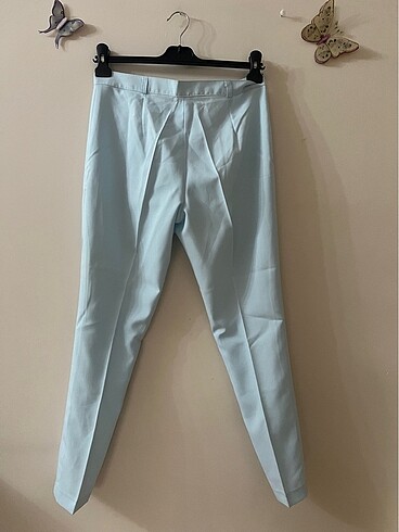 44 Beden mavi Renk Kadın kumaş pantolon