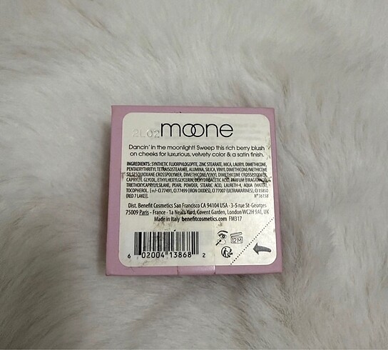 Beden Benefit mini moone allık