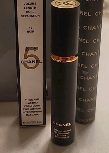 Chanel No 5 Siyah Maskara Parlak - Görsel 2
