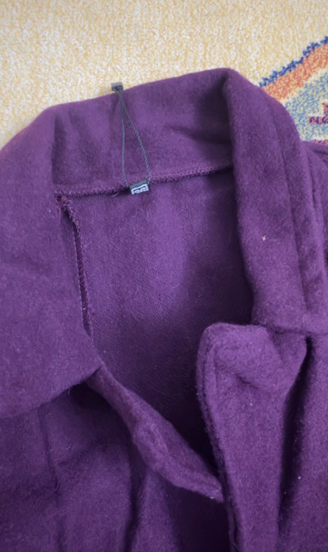 Kadın kaşe kaban - Görsel 4