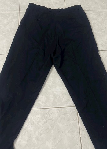 Siyah erkek kumaş pantolon - Görsel 4