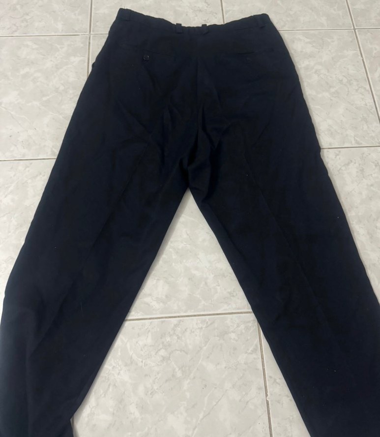 Siyah erkek kumaş pantolon - Görsel 4