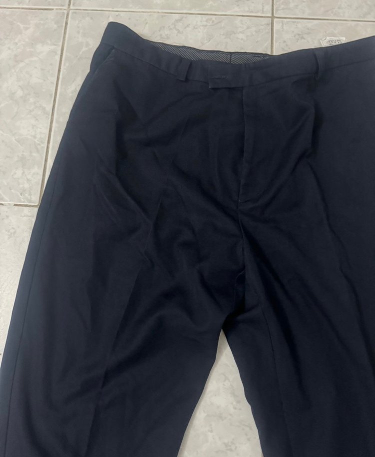 Siyah erkek kumaş pantolon - Görsel 2