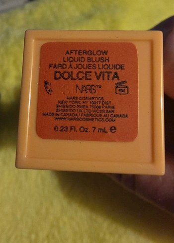 Nars dolce vita blush orjinal ürün - Görsel 3