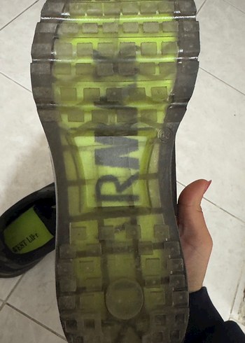 Siyah erkek Spor Ayakkabı Velcro Detaylı - Görsel 4