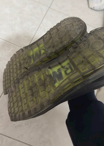 Siyah erkek Spor Ayakkabı Velcro Detaylı - Görsel 3