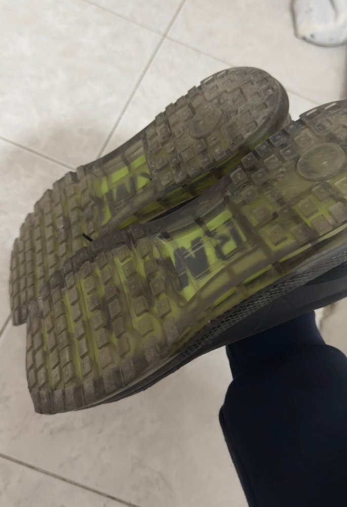 Siyah erkek Spor Ayakkabı Velcro Detaylı - Görsel 3