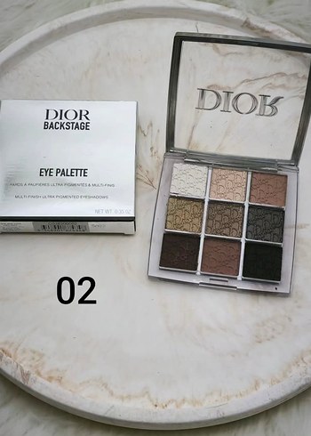 Dior Backstage 9'lu Göz Farı Paleti 02
