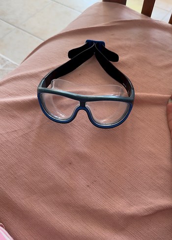 Elastik Bantlı Lacivert Yüzücü Gözlüğü - Görsel 2