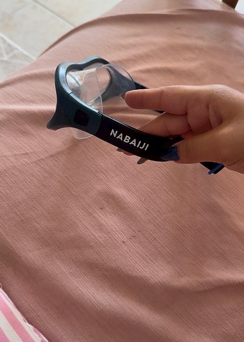 Elastik Bantlı Lacivert Yüzücü Gözlüğü - Görsel 3