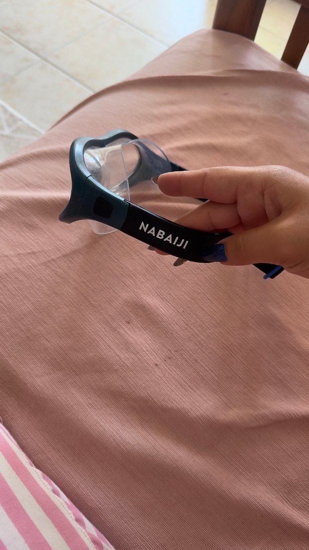 Elastik Bantlı Lacivert Yüzücü Gözlüğü - Görsel 3