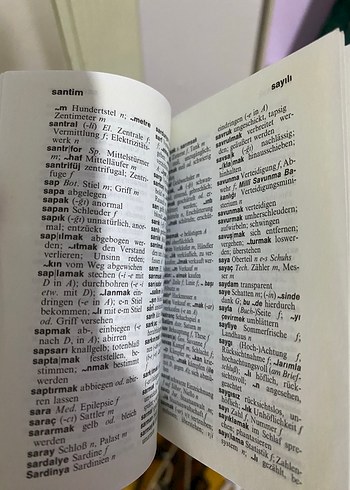 Langenscheidt Türkçe-Almanca Sözlük - Görsel 2