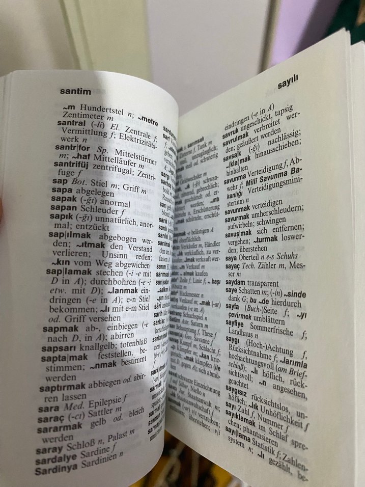 Langenscheidt Türkçe-Almanca Sözlük - Görsel 2