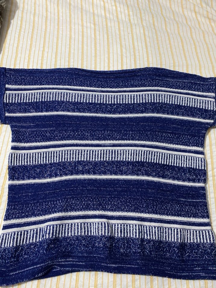 Mavi Bohem Örgü Kadın Kazak - Görsel 3