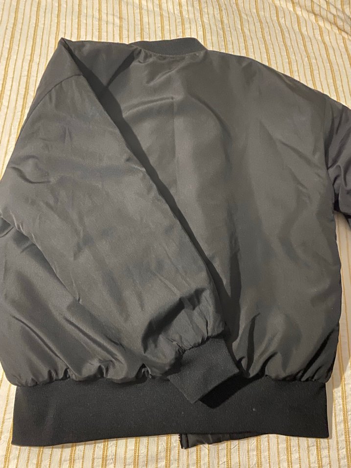 Fermuarlı Siyah Kadın Ceket - Görsel 5