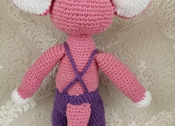  Beden amigurumi maymun bebek