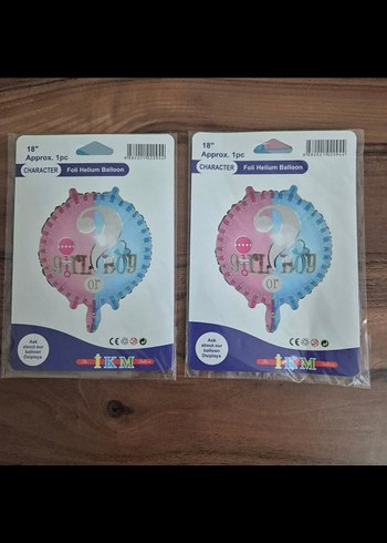 Cinsiyet Belirleme Parti Seti - Görsel 2