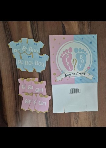 Cinsiyet Belirleme Parti Seti - Görsel 6