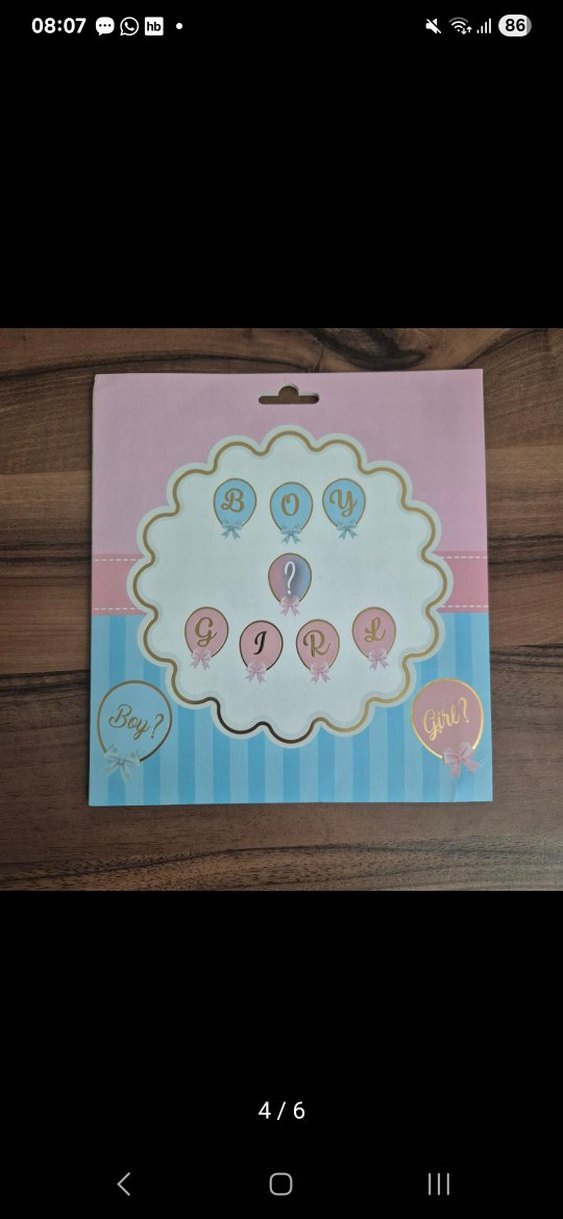 Cinsiyet Belirleme Parti Seti - Görsel 4