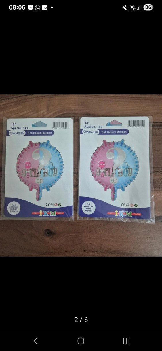 Cinsiyet Belirleme Parti Seti - Görsel 2