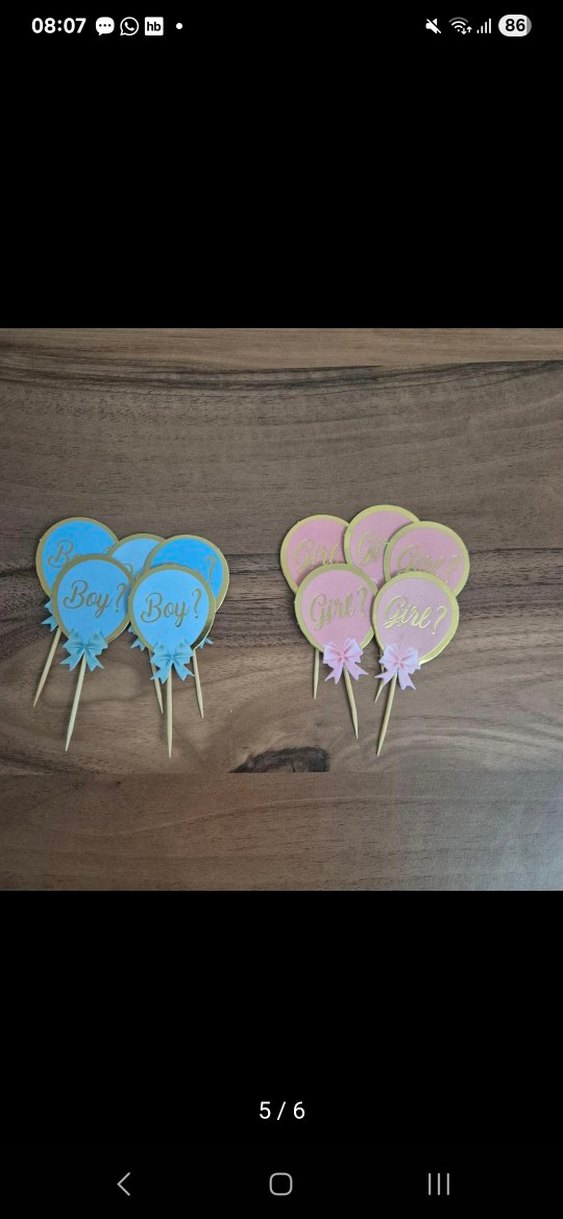 Cinsiyet Belirleme Parti Seti - Görsel 5