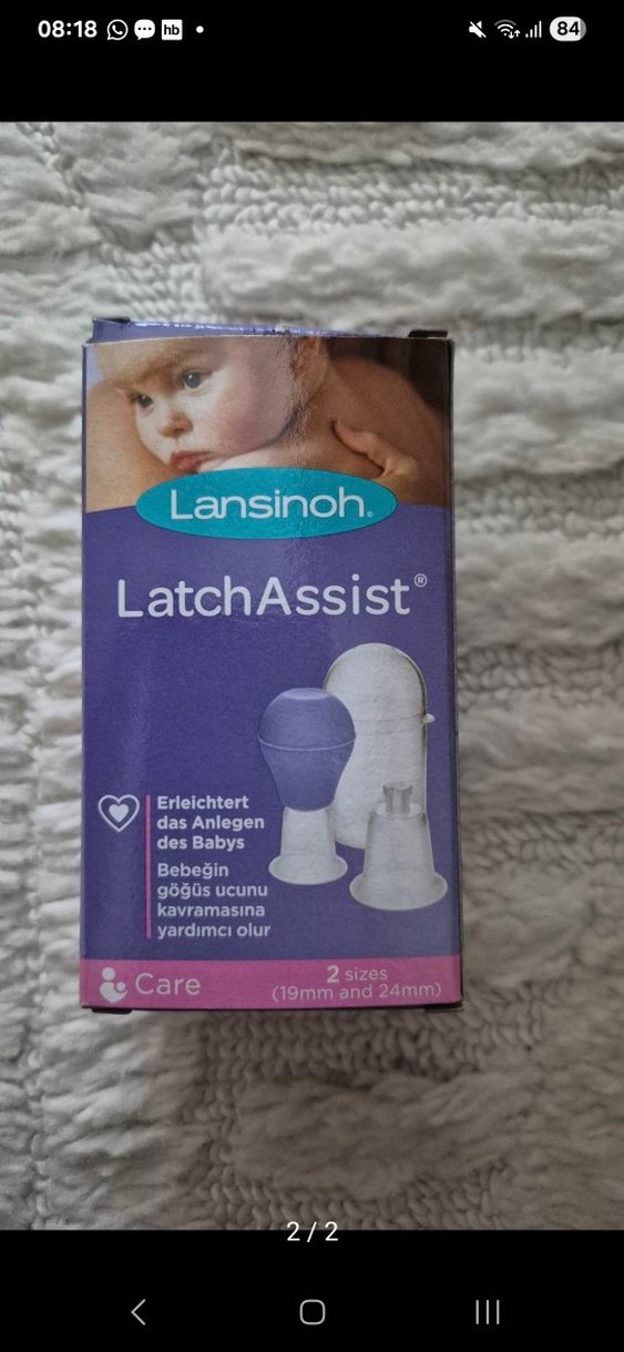 Lansinoh LatchAssist Göğüs Ucu Çıkartıcı - Görsel 2