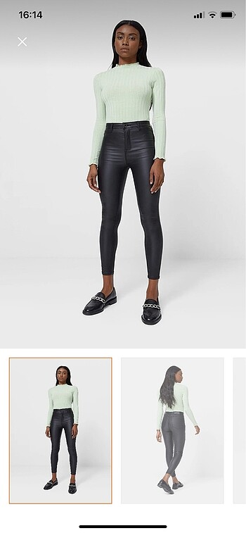Stradivarius muadili mumlu pantolon
