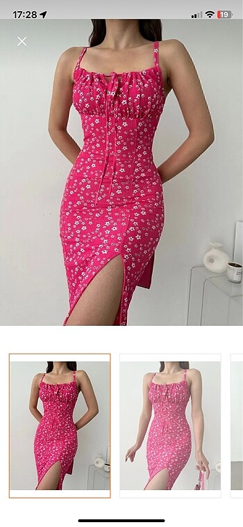 Trendyol & Milla Pembe elbise