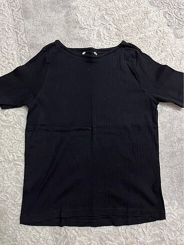 s Beden Siyah Basic T shirt
