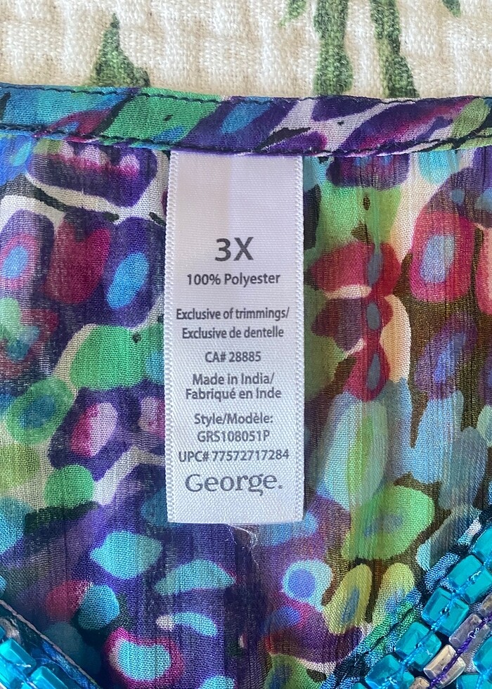 Yakası pullu pareo - Görsel 4