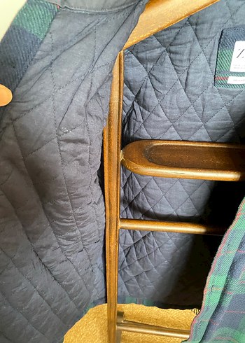 Zara. Gömlek tarzında mont - Görsel 7