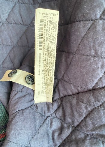 Zara. Gömlek tarzında mont - Görsel 9