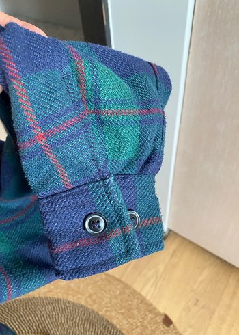 Zara. Gömlek tarzında mont - Görsel 6