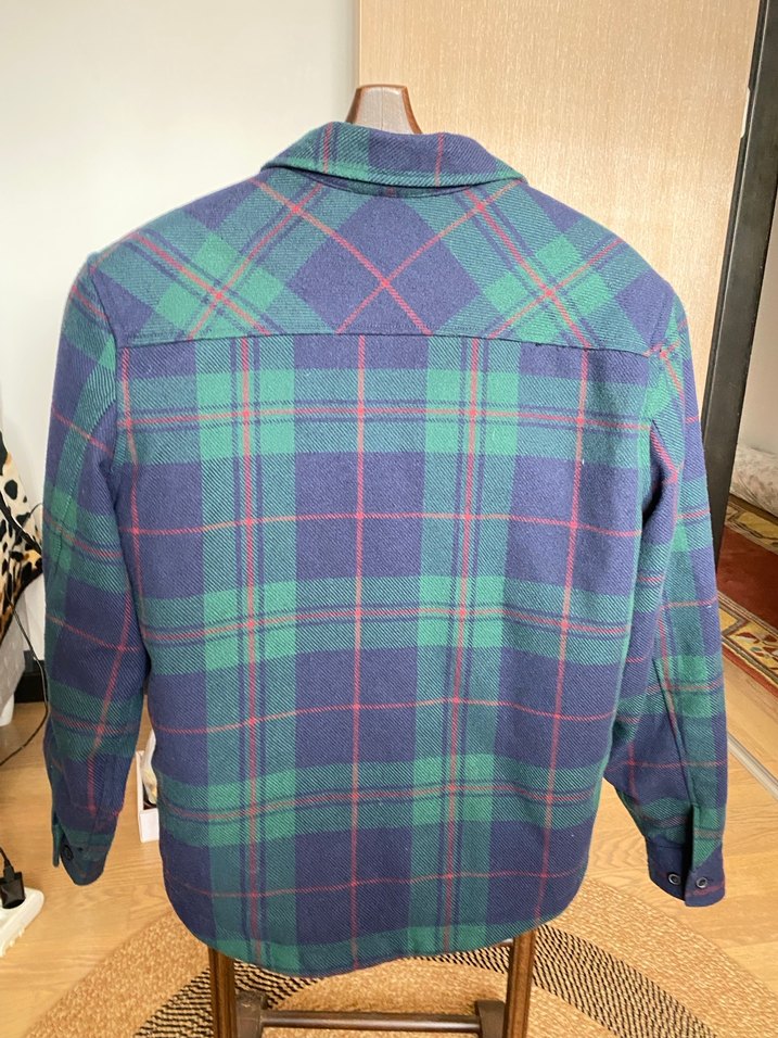 Zara. Gömlek tarzında mont - Görsel 2