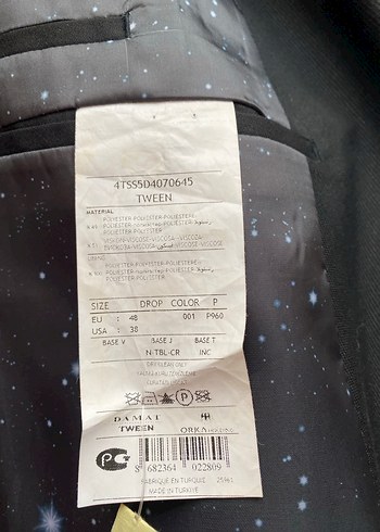 Siyah Erkek Klasik Takım Elbise - Görsel 10