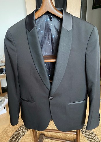 Siyah Erkek Klasik Takım Elbise - Görsel 4