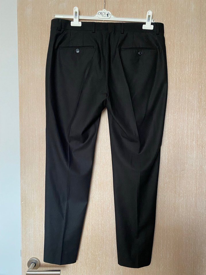 Siyah Erkek Klasik Takım Elbise - Görsel 3