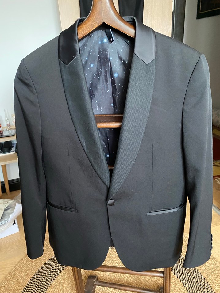 Siyah Erkek Klasik Takım Elbise - Görsel 4